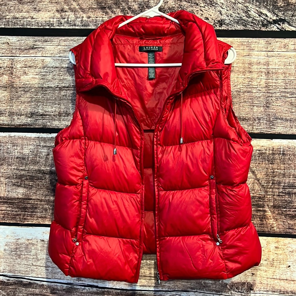 Lauren Ralph Lauren Packable Down Fill Vest Gem